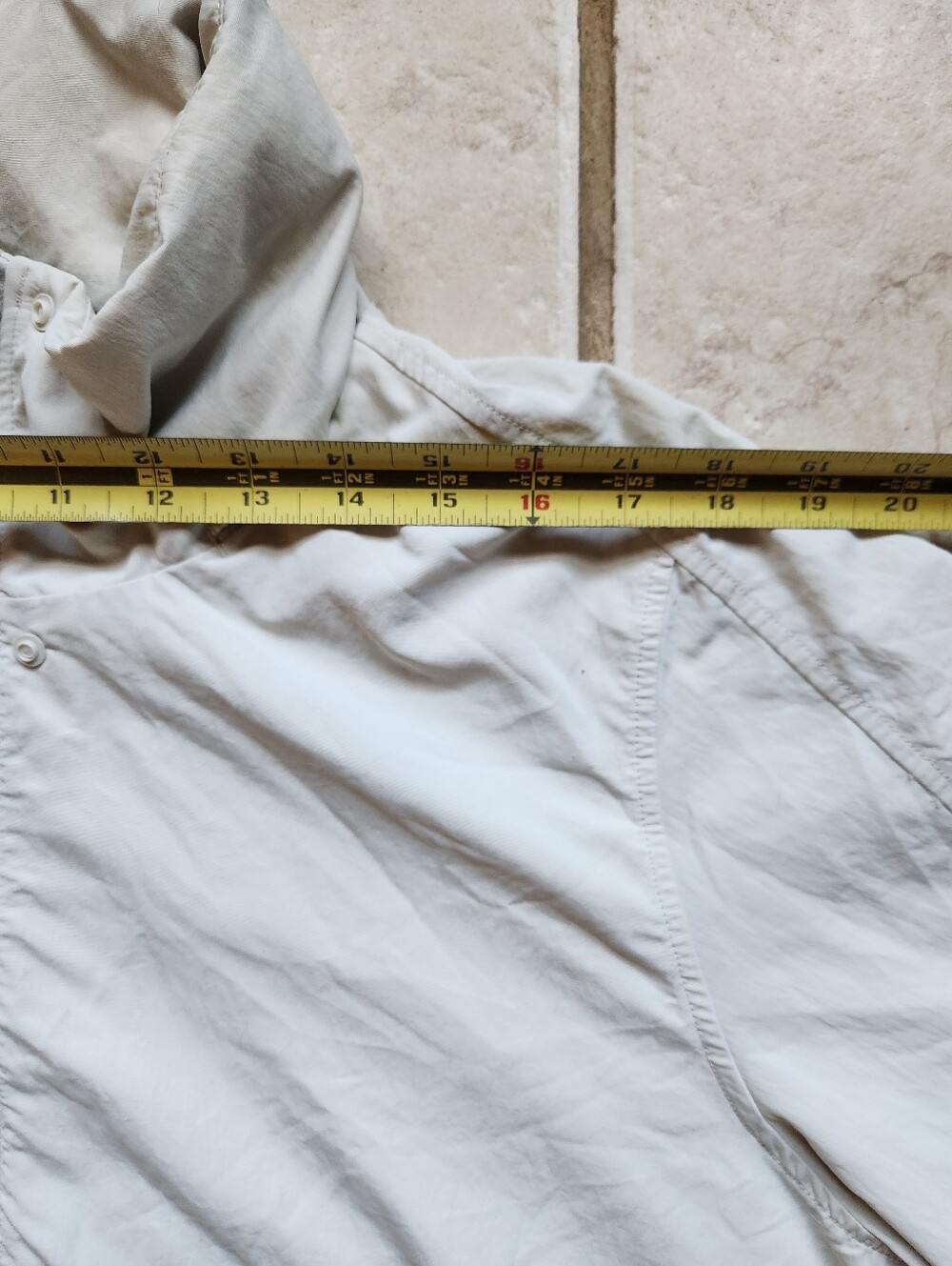 Lululemon Always Effortless Jacket Off White Cream Neutral Size 12 High Neck Zip - Picture 13 of 16